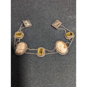Vintage Authentic Art Cameo Bracelet